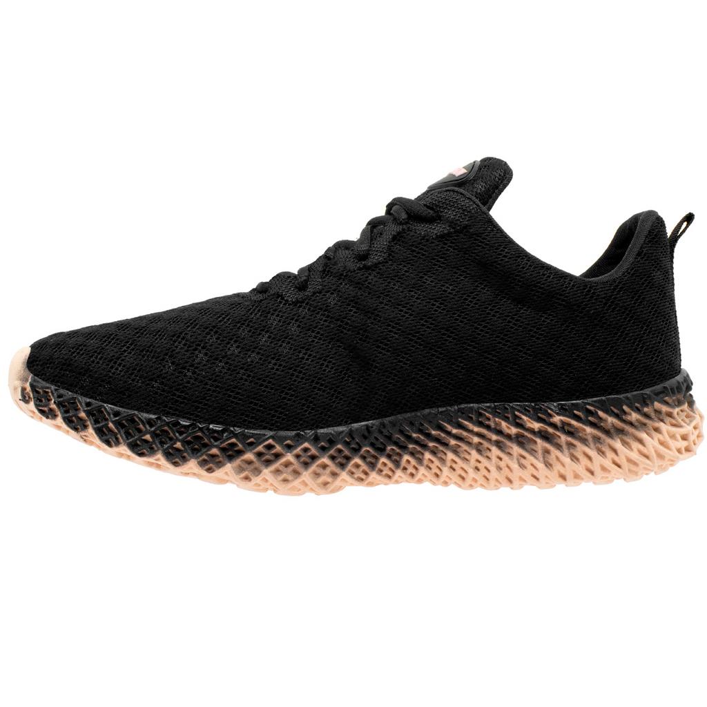 Tênis Esportivo Feminino Youth Class Ghost 2 Preto e Rose para Caminhada