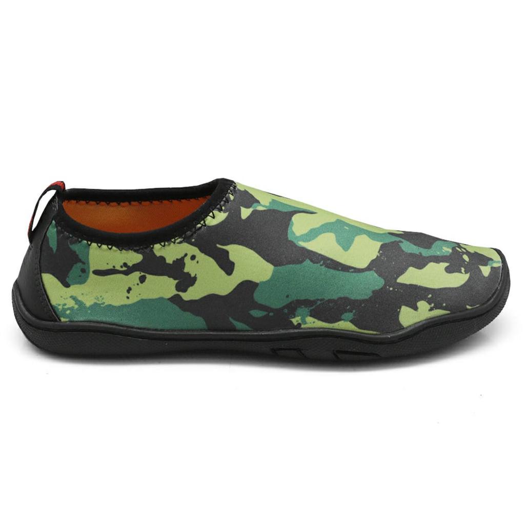 Sapatilha Esportiva Youth Class À Prova D'água Unissex Verde Camuflado