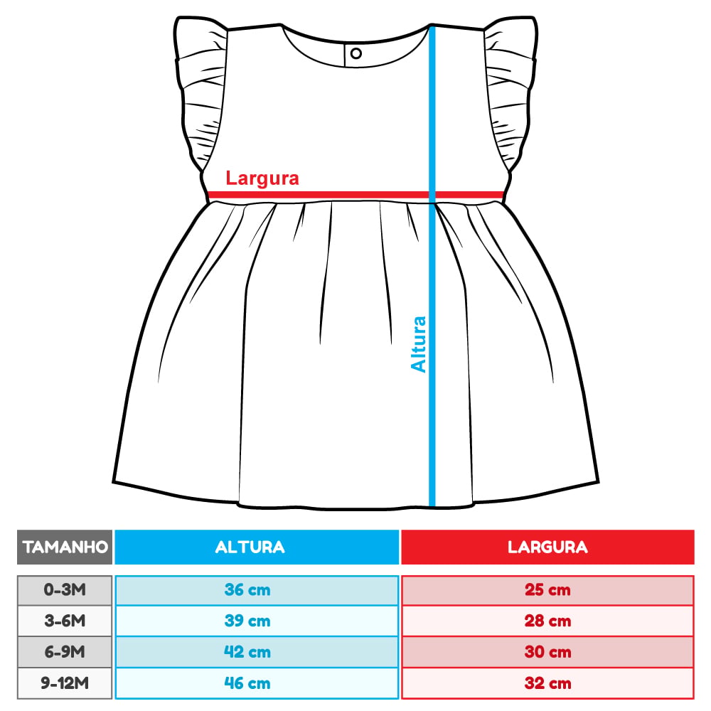 Vestido Para Bebê Tricoline Com Babado Natal Encantado Bege